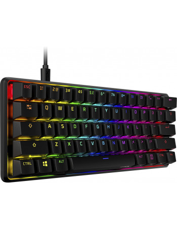 HyperX Alloy Origins 60 teclado USB QWERTY Inglês (Estados Unidos) Preto