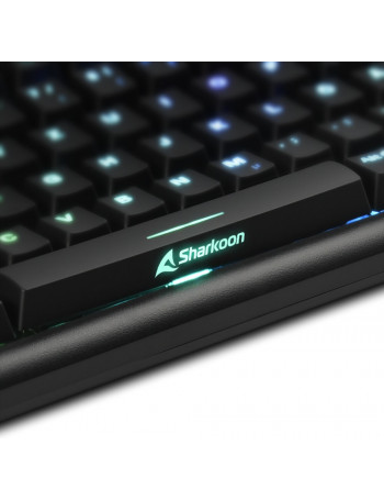 Sharkoon SKILLER SGK30 teclado USB QWERTY Inglês (Estados Unidos) Preto