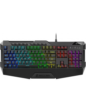 Sharkoon SKILLER SGK4 teclado USB QWERTY Inglês (Estados Unidos) Preto