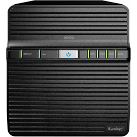 Synology DiskStation DS420J servidor NAS e de armazenamento Compacto Ethernet LAN Preto RTD1296