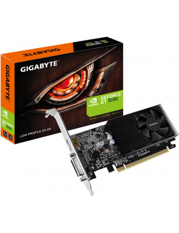 Gigabyte GV-N1030D4-2GL placa de vídeo NVIDIA GeForce GT 1030 2 GB GDDR4
