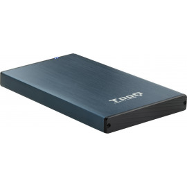 TooQ TQE-2527PB Caixa para Discos Rígidos Caixa de disco rígido Preto, Azul marinho 2.5"