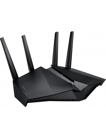 ASUS DSL-AX82U router sem fios Gigabit Ethernet Dual-band (2,4 GHz   5 GHz) Preto