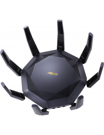 ASUS RT-AX89X AX6000 AiMesh router sem fios Ethernet Dual-band (2,4 GHz   5 GHz) 3G 4G Preto