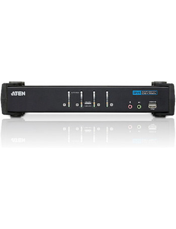 Aten Switch USB DVI Audio KVMP™ de 4 portas
