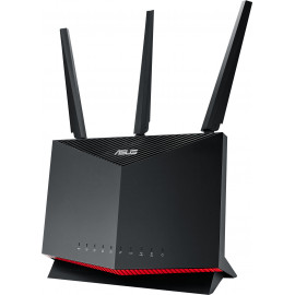 ASUS RT-AX86S router sem fios Gigabit Ethernet Dual-band (2,4 GHz   5 GHz) Preto
