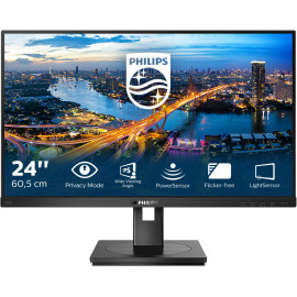 Philips B Line 242B1V 00 LED display 60,5 cm (23.8") 1920 x 1080 pixels Full HD Preto
