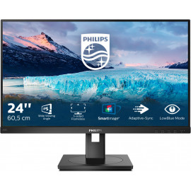 Philips S Line 242S1AE 00 LED display 60,5 cm (23.8") 1920 x 1080 pixels Full HD Preto