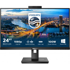 Philips B Line 243B1JH 00 monitor de ecrã 60,5 cm (23.8") 1920 x 1080 pixels Full HD LCD Preto