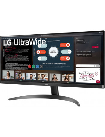 LG 29WP500-B monitor de ecrã 73,7 cm (29") 2560 x 1080 pixels UltraWide Full HD LED Preto