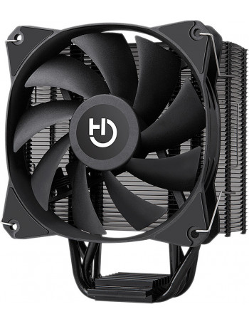 Hiditec C12 PWM Processador Cooler 12 cm Preto