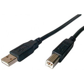 Sharkoon 4044951015245 cabo USB 0,5 m USB 2.0 USB A USB B Preto