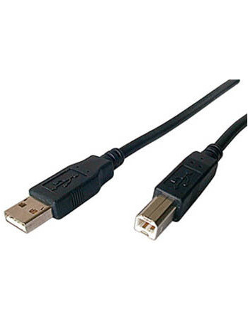 Sharkoon 4044951015245 cabo USB 0,5 m USB 2.0 USB A USB B Preto