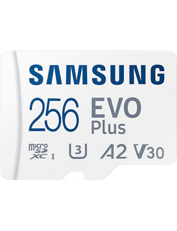 Samsung EVO Plus cartão de memória 256 GB MicroSDXC UHS-I Classe 10