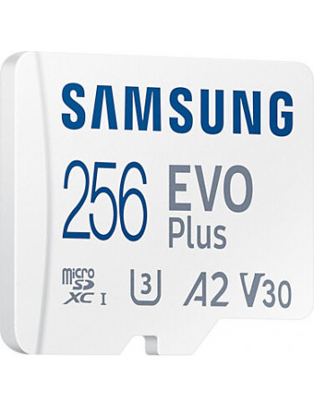 Samsung EVO Plus cartão de memória 256 GB MicroSDXC UHS-I Classe 10