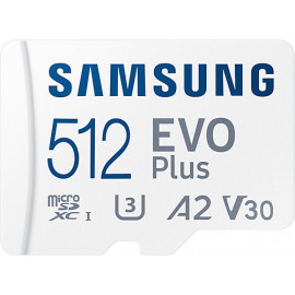 Samsung EVO Plus cartão de memória 512 GB MicroSDXC UHS-I Classe 10