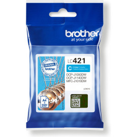 Brother LC-421C tinteiro 1 unidade(s) Original Ciano