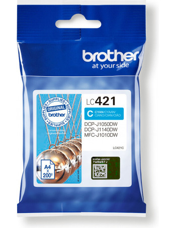 Brother LC-421C tinteiro 1 unidade(s) Original Ciano