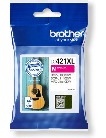 Brother LC-421XLM tinteiro 1 unidade(s) Original Rendimento alto (XL) Magenta