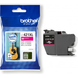 Brother LC-421XLM tinteiro 1 unidade(s) Original Rendimento alto (XL) Magenta