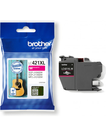 Brother LC-421XLM tinteiro 1 unidade(s) Original Rendimento alto (XL) Magenta