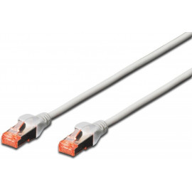 Ewent EW-6SF-100 cabo de rede Cinzento 10 m Cat6 S FTP (S-STP)