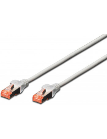 Ewent EW-6SF-100 cabo de rede Cinzento 10 m Cat6 S FTP (S-STP)