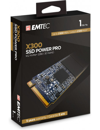 Emtec X300 M.2 1000 GB PCI Express 3.0 3D NAND NVMe