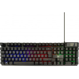 Ewent PL3319 teclado USB QWERTY Português Preto