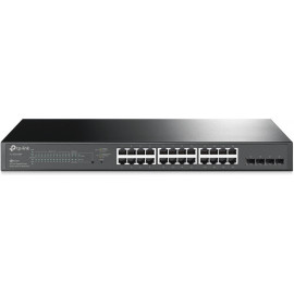 TP-LINK TL-SG2428P switch de rede Gigabit Ethernet (10 100 1000) Power over Ethernet (PoE) Preto