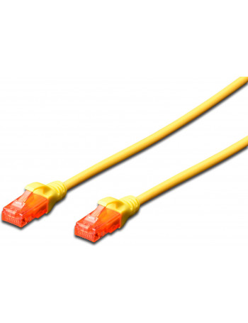 Ewent EW-6U-030 cabo de rede Amarelo 3 m Cat6 U UTP (UTP)