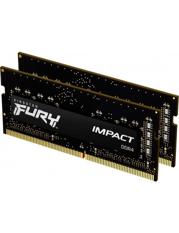 Kingston Technology FURY Impact módulo de memória 16 GB 2 x 8 GB DDR4 2666 MHz