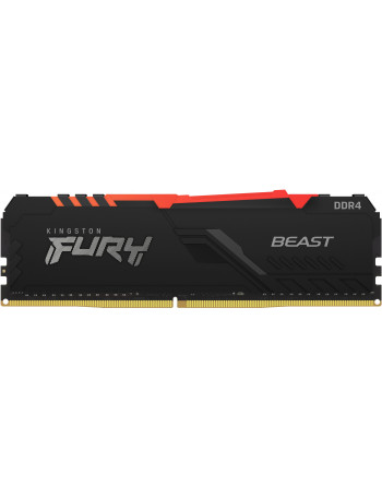 Kingston Technology FURY Beast RGB módulo de memória 16 GB 2 x 8 GB DDR4 2666 MHz