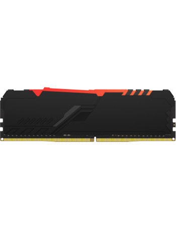 Kingston Technology FURY Beast RGB módulo de memória 8 GB 1 x 8 GB DDR4 3600 MHz