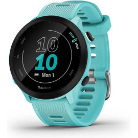 Garmin Forerunner 55 relógio desportivo Bluetooth 208 x 208 pixels Cor aqua, Preto