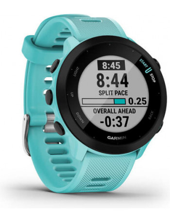 Garmin Forerunner 55 relógio desportivo Bluetooth 208 x 208 pixels Cor aqua, Preto