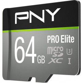 PNY PRO Elite cartão de memória 64 GB MicroSDXC UHS-I Classe 10