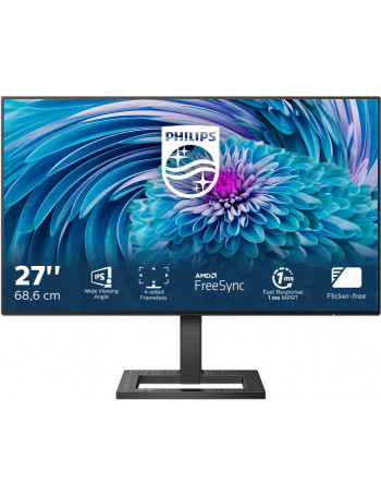 Philips 272E2FA 00 monitor de ecrã 68,6 cm (27") 1920 x 1080 pixels Full HD LCD Preto