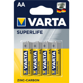 Varta SUPERLIFE Bateria descartável AA Zinco-carbono
