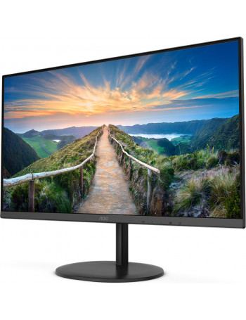 AOC V4 U27V4EA monitor de ecrã 68,6 cm (27") 3840 x 2160 pixels 4K Ultra HD LED Preto