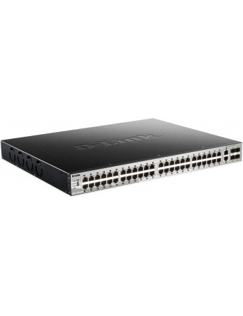 D-Link DGS-3130-54PS Gerido L3 Gigabit Ethernet (10 100 1000) Power over Ethernet (PoE) Preto, Cinzento