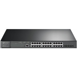 TP-LINK TL-SG3428XMP switch de rede Gerido L2+ Gigabit Ethernet (10 100 1000) Power over Ethernet (PoE) Preto