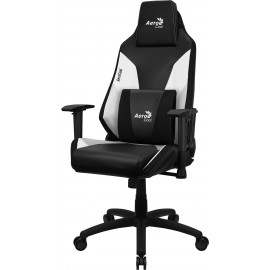 Aerocool Admiral Cadeira de jogos universal Assento acolchoado Preto, Cinzento, Branco