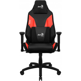 Aerocool Admiral Cadeira de jogos universal Assento acolchoado Preto, Vermelho