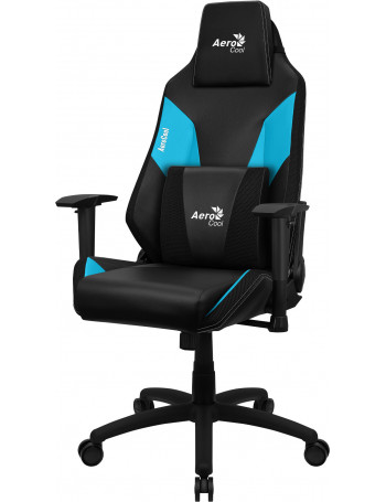 Aerocool Admiral Cadeira de jogos universal Assento acolchoado Preto, Azul