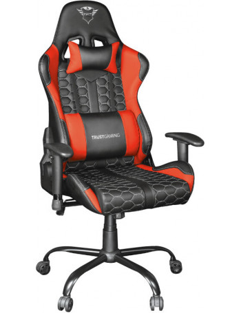 Trust GXT 708R Resto Cadeira de jogos universal Preto, Vermelho