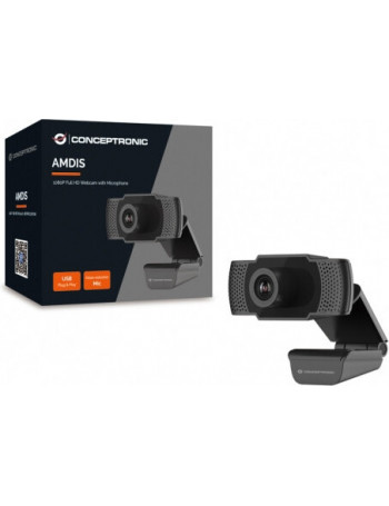 Conceptronic AMDIS01B webcam 2 MP 1920 x 1080 pixels USB 2.0 Preto
