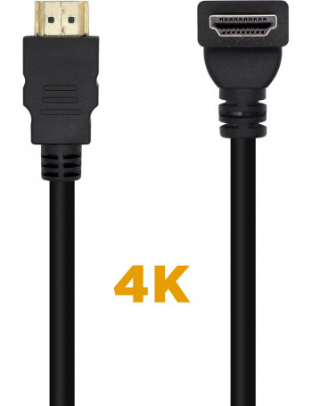 AISENS A120-0456 cabo HDMI 1 m HDMI Type A (Standard) Preto