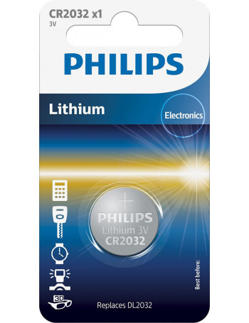 Philips Minicells Pilha CR2032 01B