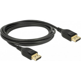 DeLOCK 85660 cabo DisplayPort 2 m Preto